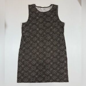 J. Jill Sleeveless Shift Dress Size Medium